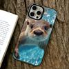animal Phone Case For iPhone 17,16,15,14,13,12,11 Plus,Pro Max,XS,Colored Silver Plated Inside Cover