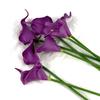 Mini PU Calla Lily Artificial Bouquet for Weddings, Home Decor, Photography, and Landscaping.