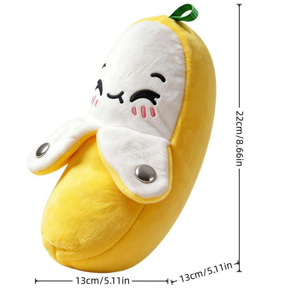 Musical Sensory Toy Soft Fruit Doll Plush Interactive Learning Toy with Sounds for Kids Educational Sensory Gift for Boys Girls