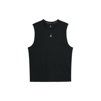Sport Dri-Fit Solid Casual Round Neck Sleeveless Tank Top Men Tops Black FN5856-010