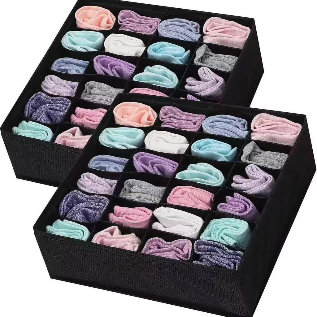 Storage Box Underwear Set Nonwoven Bra Sock Organizer 4piece
