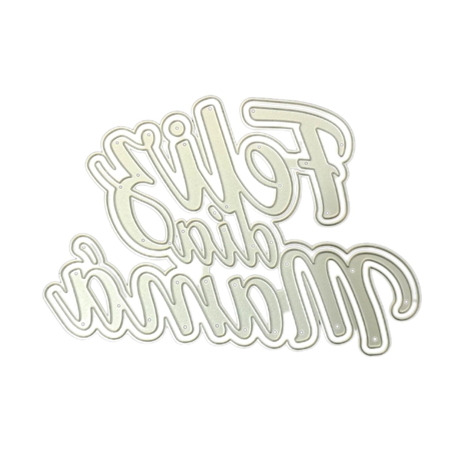 

Штамп из углеродистой стали для травления испанских букв One Size серебряный