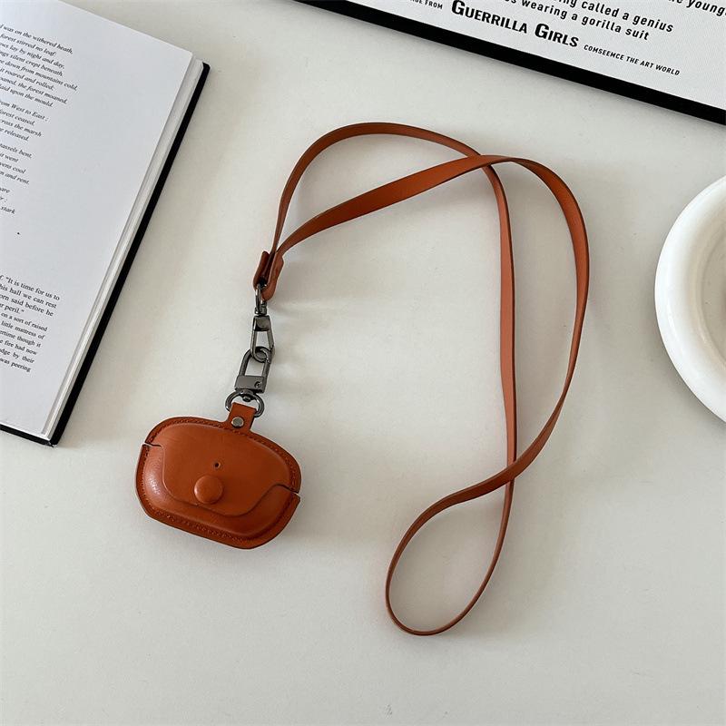 Sony WF-1000XM5 Plain Leather Protective Case - Fifth Generation