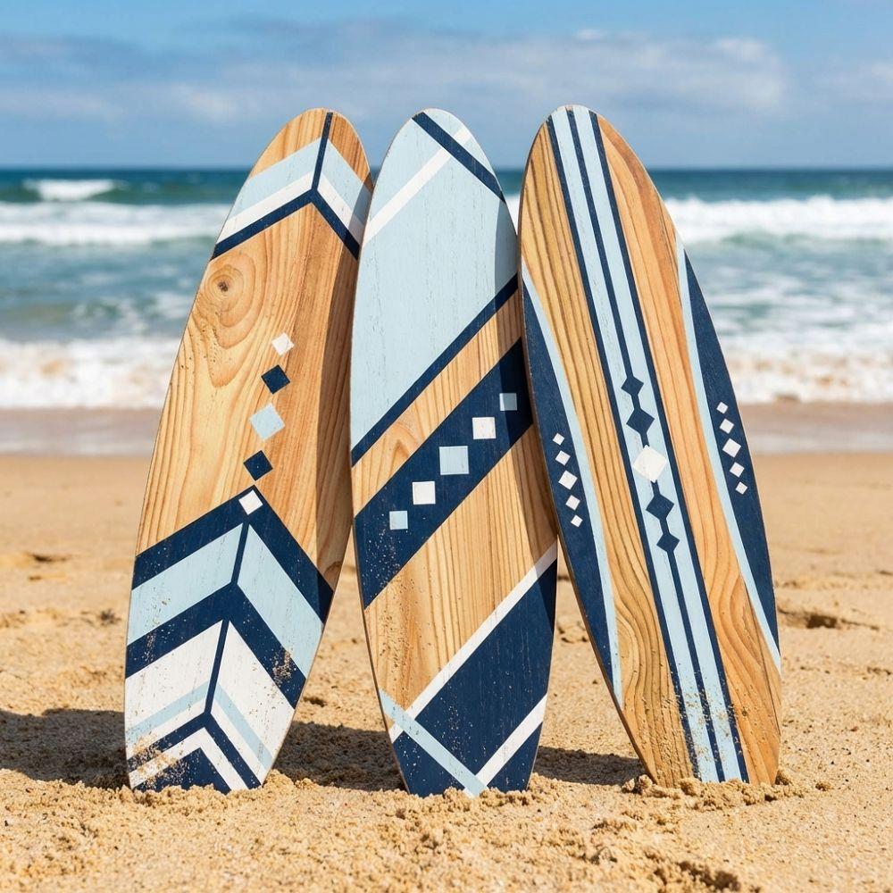 with Hook Surfboard Wall Decor Hawaiian Theme Surfboard Hanging Ornament  Beach Style