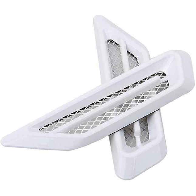 Car Auto Flow Vent Fender Intake Grille Air Net Door Hood Side Sticker Car Hood Side Flow Vent Fender Intake Grille Air Net Door Decal Stickers