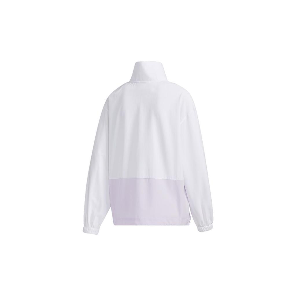 Adidas Track Top Casual Sports Jacket Women Tops White GL5619