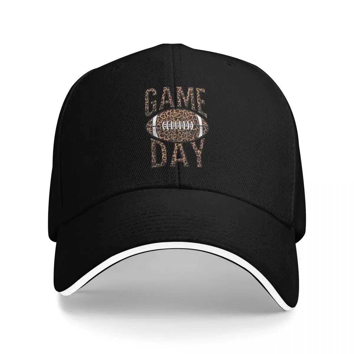

Game Day Leopard Rugby Letter Graphic Female 1 Lightweight Caps WomenCaps For Unisex Baseball Cap Men One Size