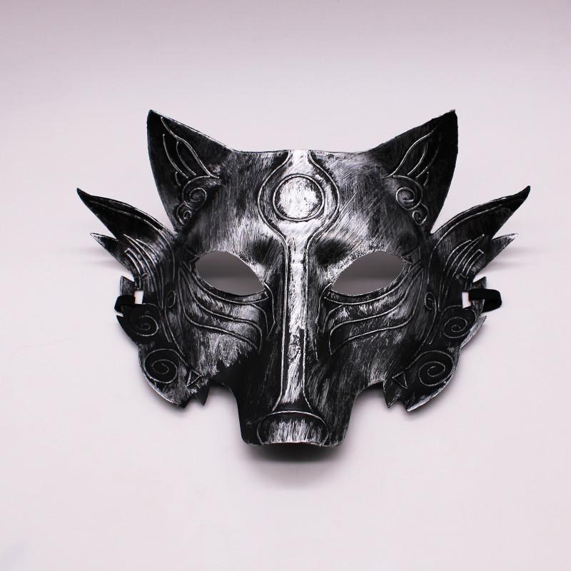 Halloween Wolf Mask For Costumes And Party Decorations With Plastic Material For Themed Events