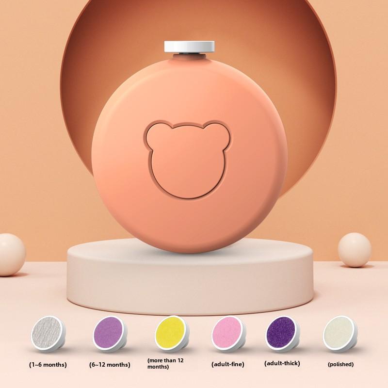 Grinding Heads Set Electric Baby Nail Trimmer Newborn Nail Clipper Baby Care Kit Manicure Set Safe Easy Trim Nail Trimmers