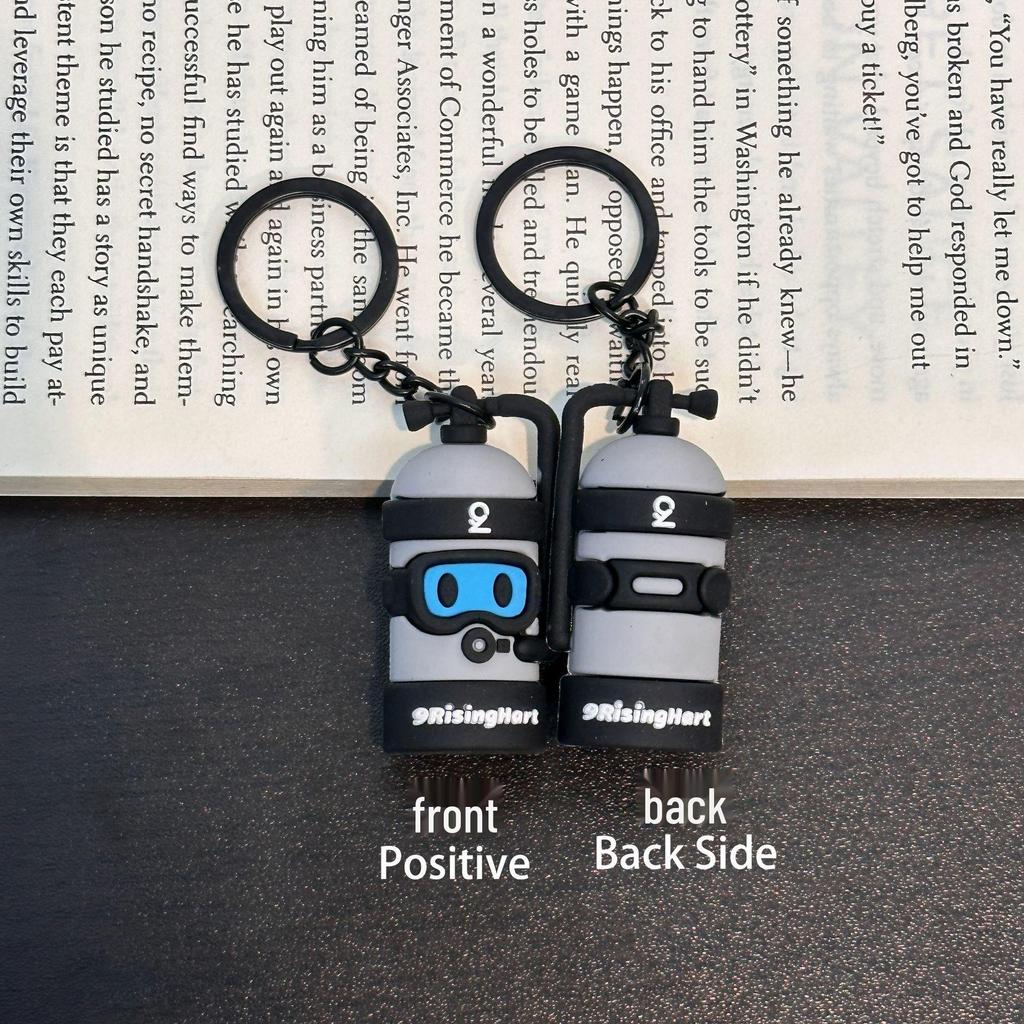Miu Series Mini Barbell & Dumbbell Plate Keychain Bag Charm
