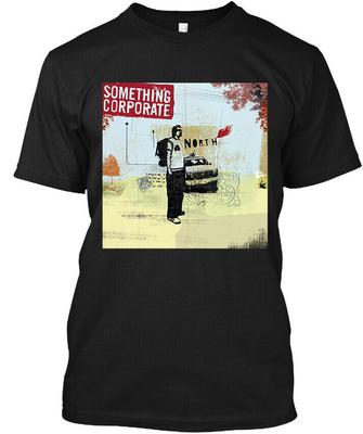NOWE POPULARNE! Koszulka graficzna Something Corporate Muzyka Amerykańska Topy T-shirt Rozmiar S-4XL
