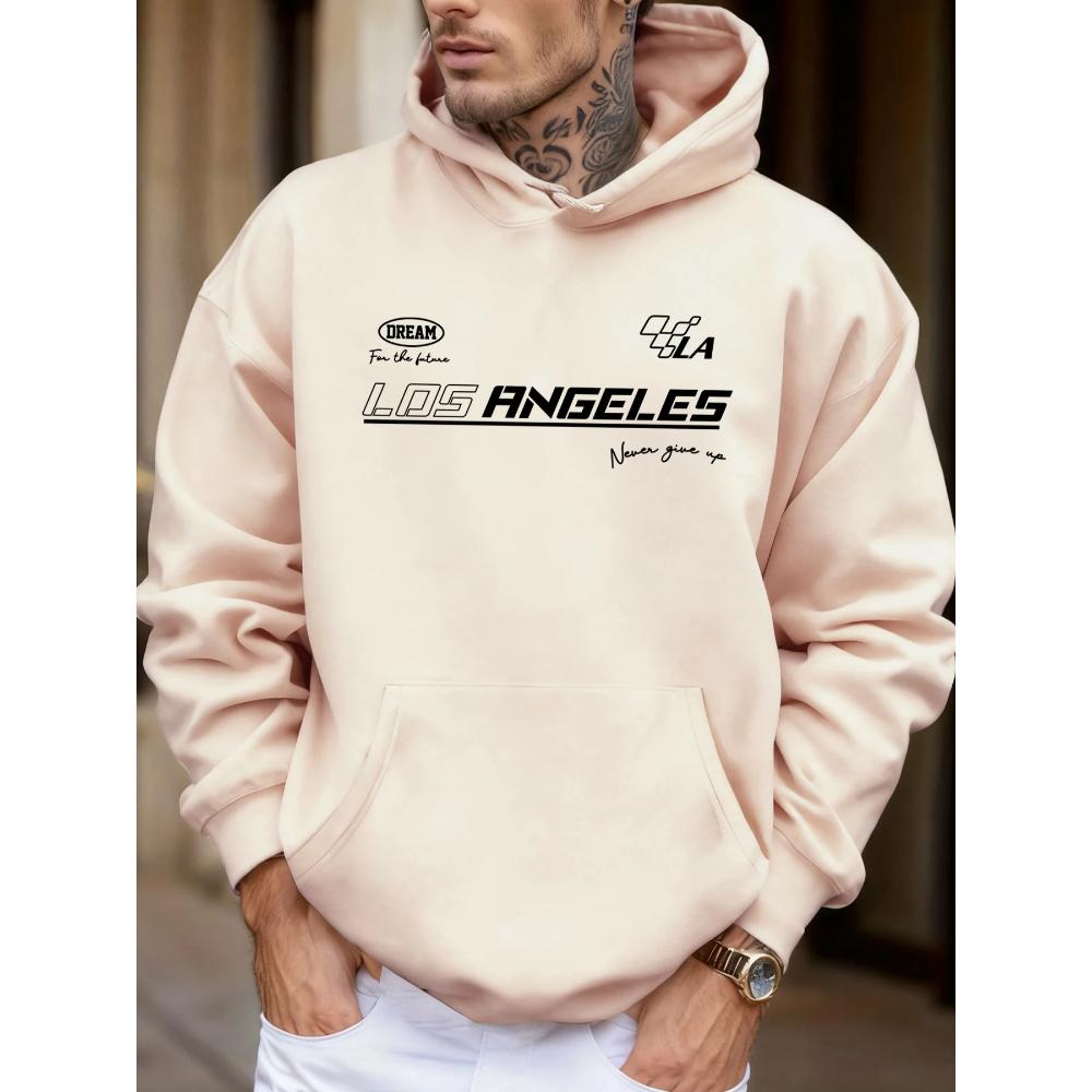 Printed Daily Versatile Comfortable Hoodie Men's Loose Simple Hoodies Sweatshirts Men’s