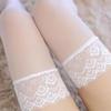 Sexy Ultra Thin Lace Stockings Elasticity Breathable Overknee Long Socks Lace Legging Girls