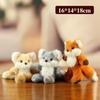 Entzückender Fuchs Plüsch Schlüsselanhänger: Süßes Anhänger-Spielzeug und Geschenk