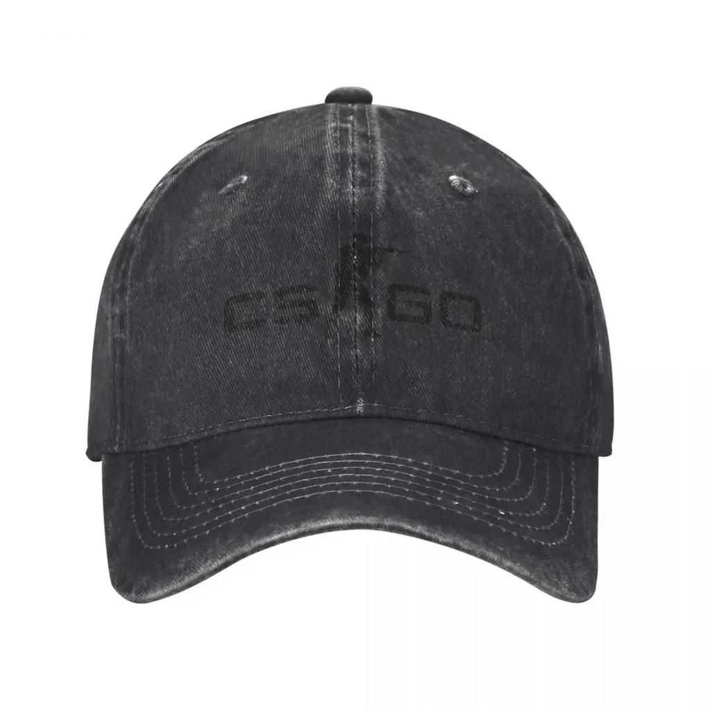 Counter-Strike 2 CS Go Unisex Style Baseball Cap Shootting Game Distressed Denim Hats Cap Vintage Outdoor Summer Headwear