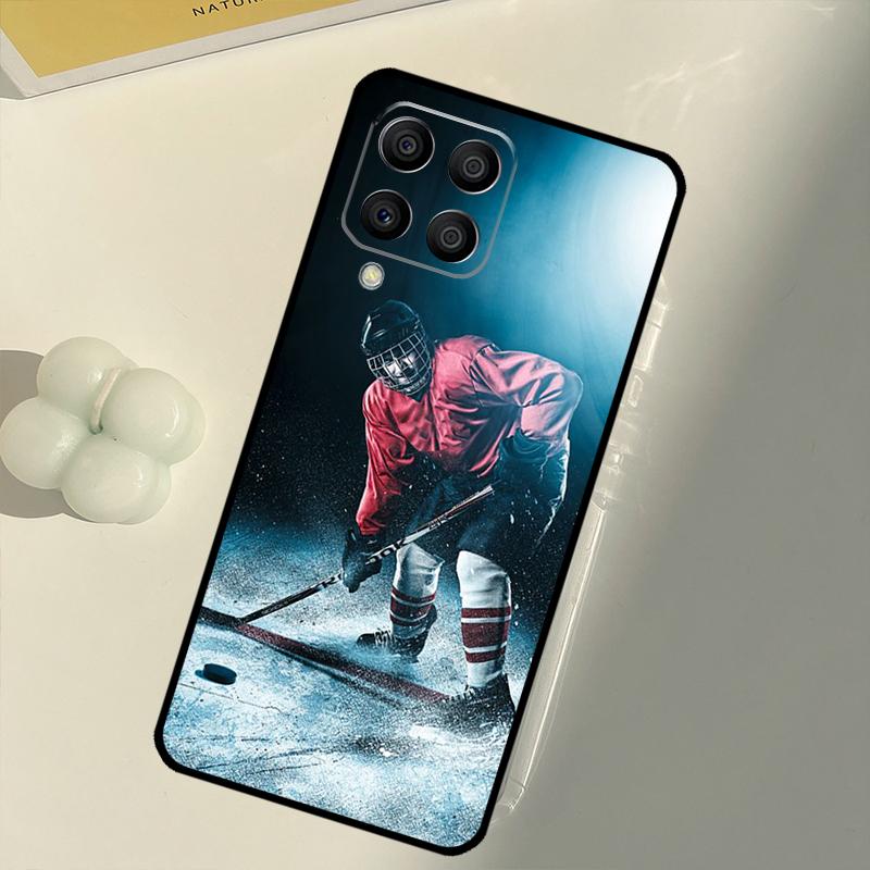 Ice Hockey Sport For Samsung Galaxy M54 M21 M33 M53 M13 M12 M32 M52 M11 M31 M35 M55 M15 M14 M34 M06 M16 Case