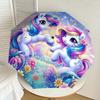 1PC Unicorn Fantasy Umbrella-8-Rib Reinforced Portable Folding Travel Suitable for All Seasons Outdoor Daily Use-H0381