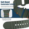 Silicone Straps for Apple Watch Band 44mm 40mm 49mm 45mm 46mm 42mm 38mm 41mm Correa Sport Bracelet iWatch Series 10 SE 9 Ultra 2