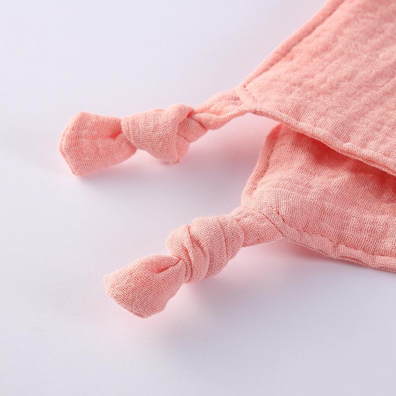 Weiches Neugeborenen Baby Beruhigungstuch Musselin Baumwolle Kuscheldecke Schlafpuppen Kindermode Schlaftier Beruhigungstuch Lätzchen