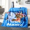 Custom Name In the Night Garden Theme Printed Blanket - Perfect for Couch, Bed, Travel & Outdoor Use | Machine Washable, Cozy & Durable.