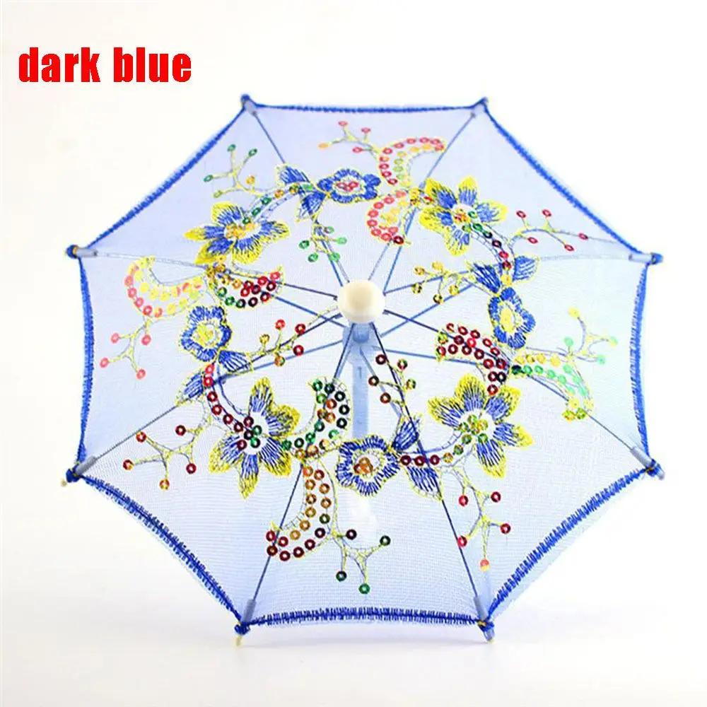 1 Pcs New Mini Doll Umbrella Toy Rain Umbrella Dolls Accessories Birthday Gift For Kid Children Doll Embellishment Ornament