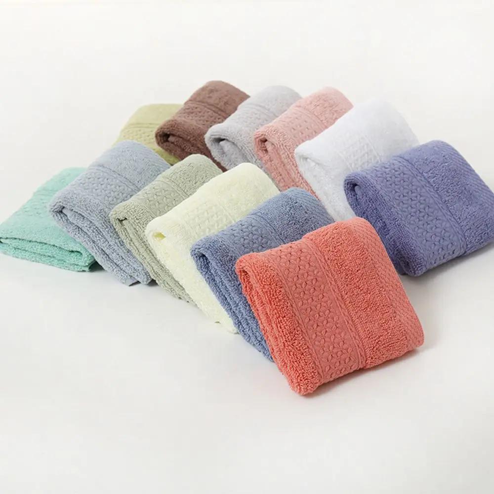 Extreme Comfort Cotton Antibacterial Absorbent Face Towel Square Scarf Dry Body Wash Cloths