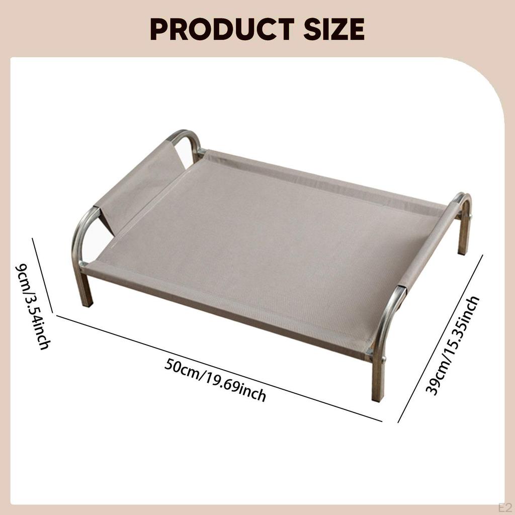 Cat Hammock , Breathable, Stainless Steel Frame, Removable, Easy to Wash, Comfortable Support, Pet