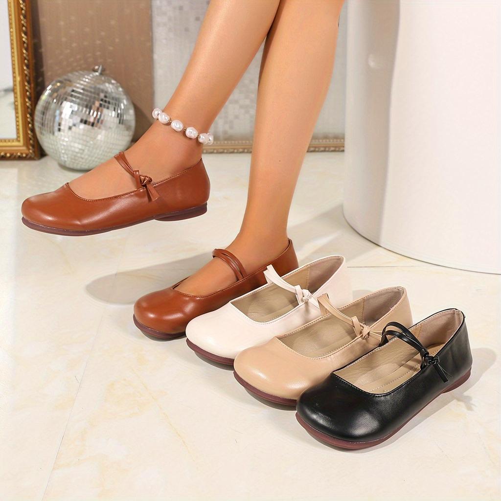 Soft-Soled Mary Jane Flats for Women 2025 New Arrival Low-Cut Versatile Mary Janes
