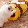 New High Quality Honey Pot Cave Cat Sleeping Bag Cold-proof Soft Honey-filled Cat Bed Wrap-around Comfortable Pet Cat Bed
