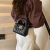 Manufacturer 2025 New French Niche Rhombus Chain Bag Spring and Summer Fashion Hand Simple Bag Commuter Shoulder