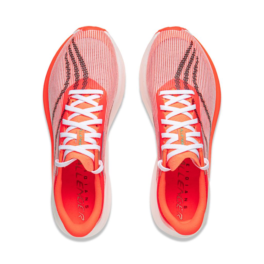 New LiNing Feidian 5 Challenger Low Top Carbon Plate Running Shoes Women's Red ARMV002-7