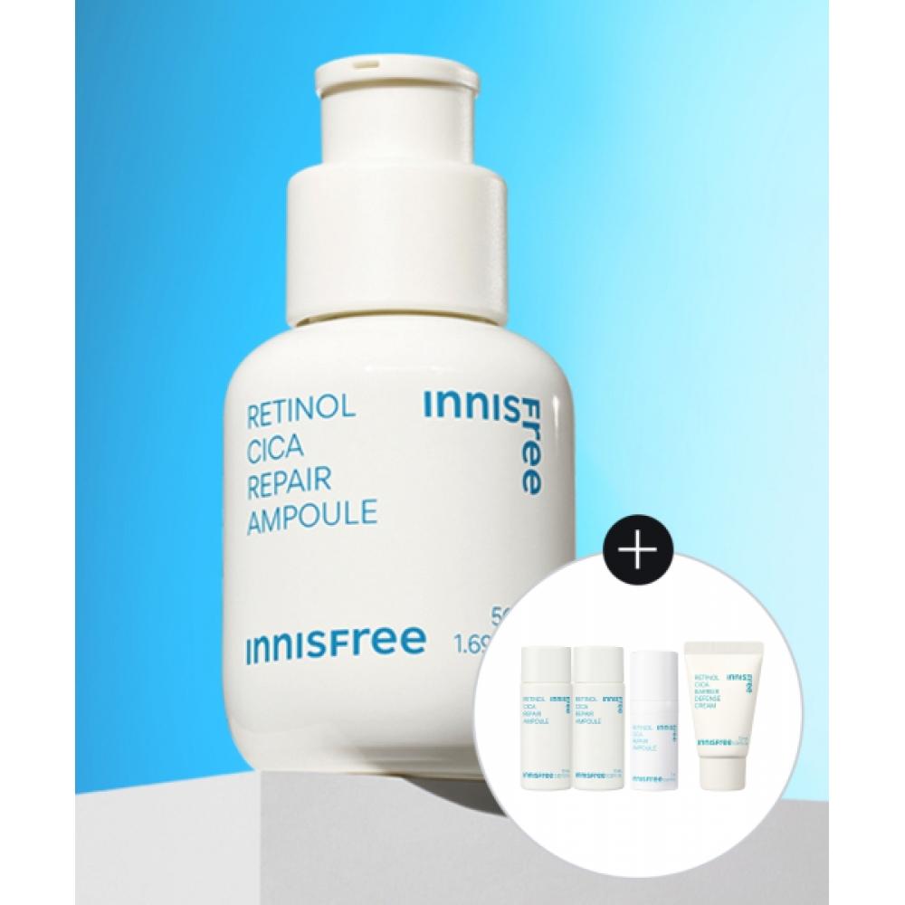 

Innisfree [free Gift] Large Volume Retinol Cica Trace Ampoule 50ml FREE