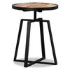 Day and Night - Day and Night Round Recycled Solid Teak Side Table