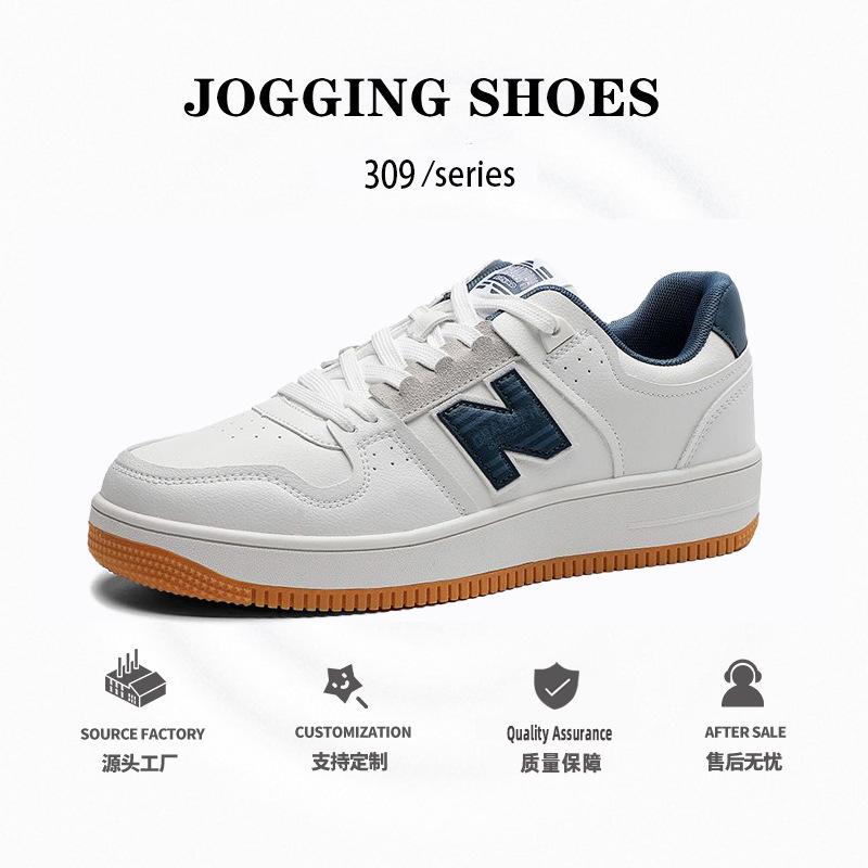 [Style] Spring and Autumn Cool Run Men's Shoes Sports Casual Fashion Versatile Couple Board Shoes White Shoes