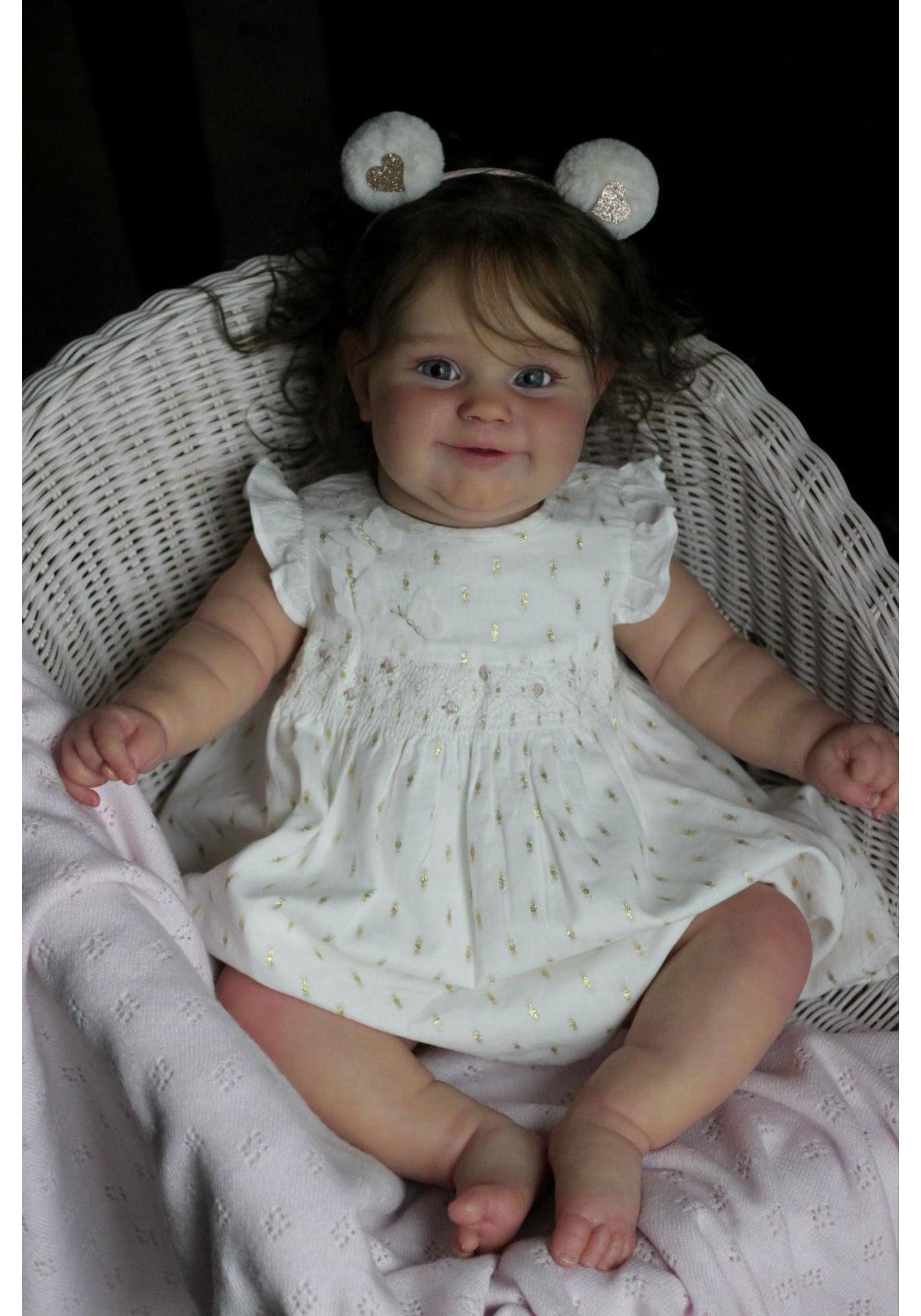 60cm Maddie Realistic Baby Girl Doll 60cm
