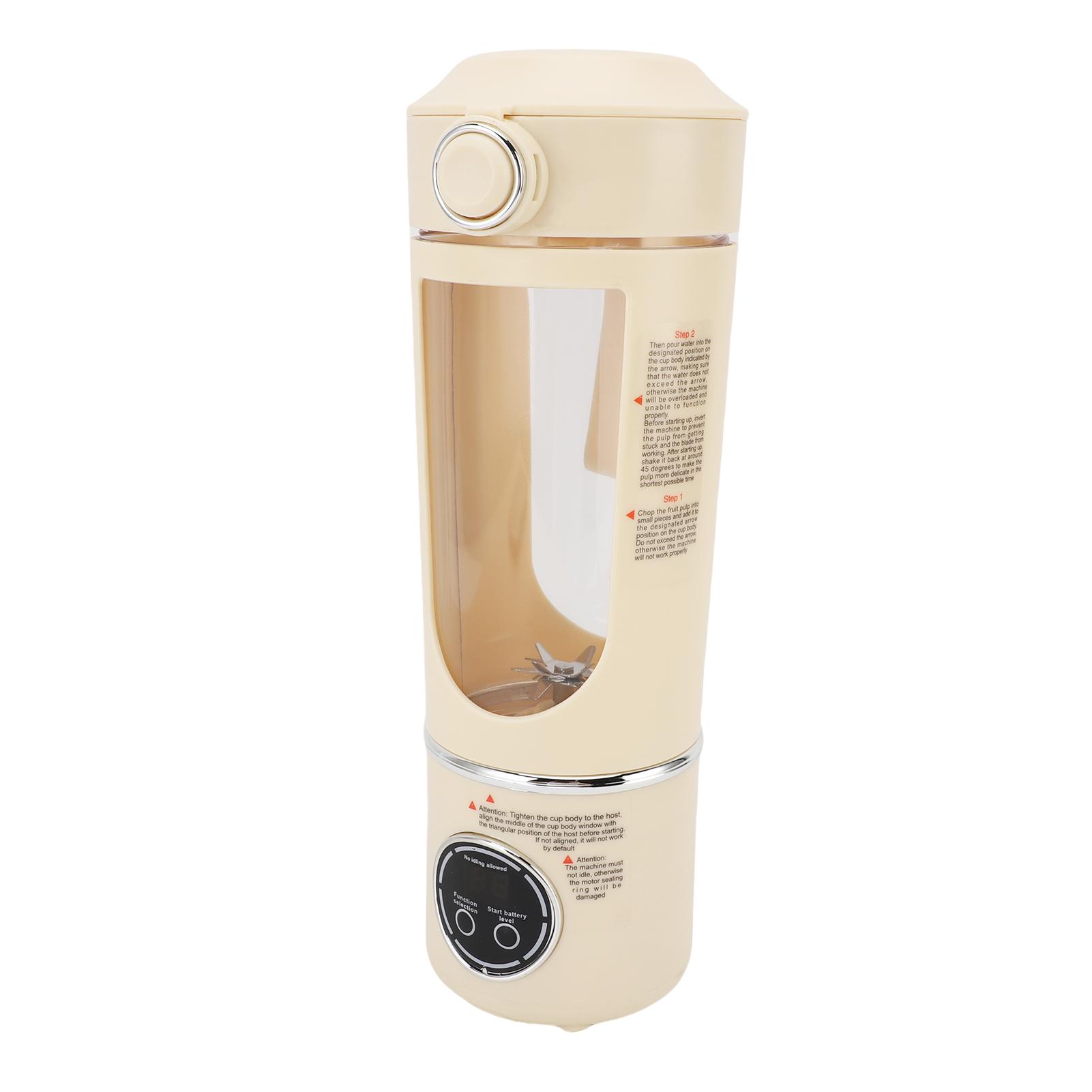 Portable Blender 700ML 7.4V 12 Blades Re able Travel    r Cup Fruit Mixer for Gym   Sports Outdoor