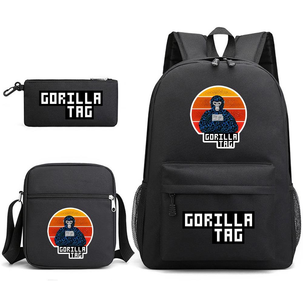 ONE PIECE heat transfer schoolbag primary school student printed backpack large capacity backpack backpack pencil case