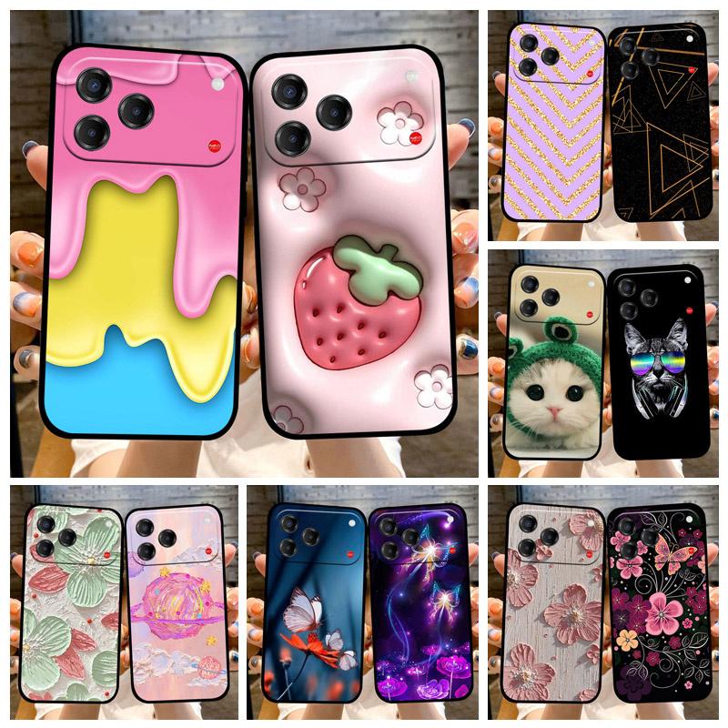 Soft Silicone Case For ZTE Blade V80 Pro V80Design 4G Fashion Shockproof Phone Cover For ZTE Blade V80 Design V80Pro TPU Fundas