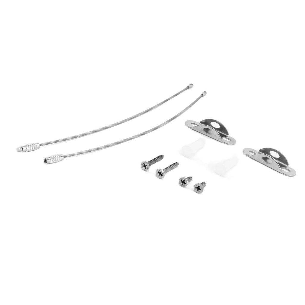 Furniture Anchors Stainless Steel Adjustable Enhanced Safety Anti Tip Furniture Wall Anchor