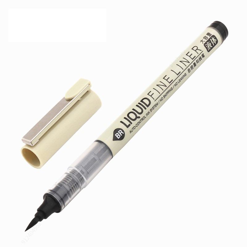 Capacity Quick Dry Waterproof Art Markers Fineliner Brushs Pen Sketch Drawing comics Pigment Line Pens Hand Lettering Supplies