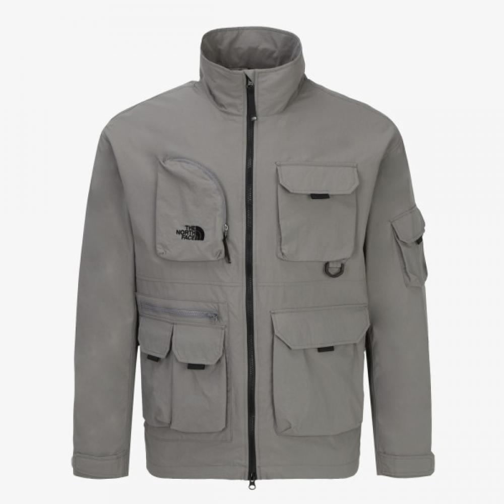 

The North Face Men S veSty Windbreaker Jacket Nj3br04b B gray/95(M)