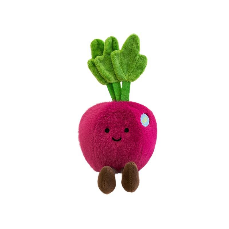 Cute Simulated Fruit and Vegetable Doll Ragdoll Creative Eight-inch Grab Machine Birthday Gift Plush Toy