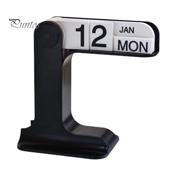 Desk Calendar Standing Flip Calendar Desk Plastic Daily Schedule Planner Modern Farmhouse Decor Home Office Decoration