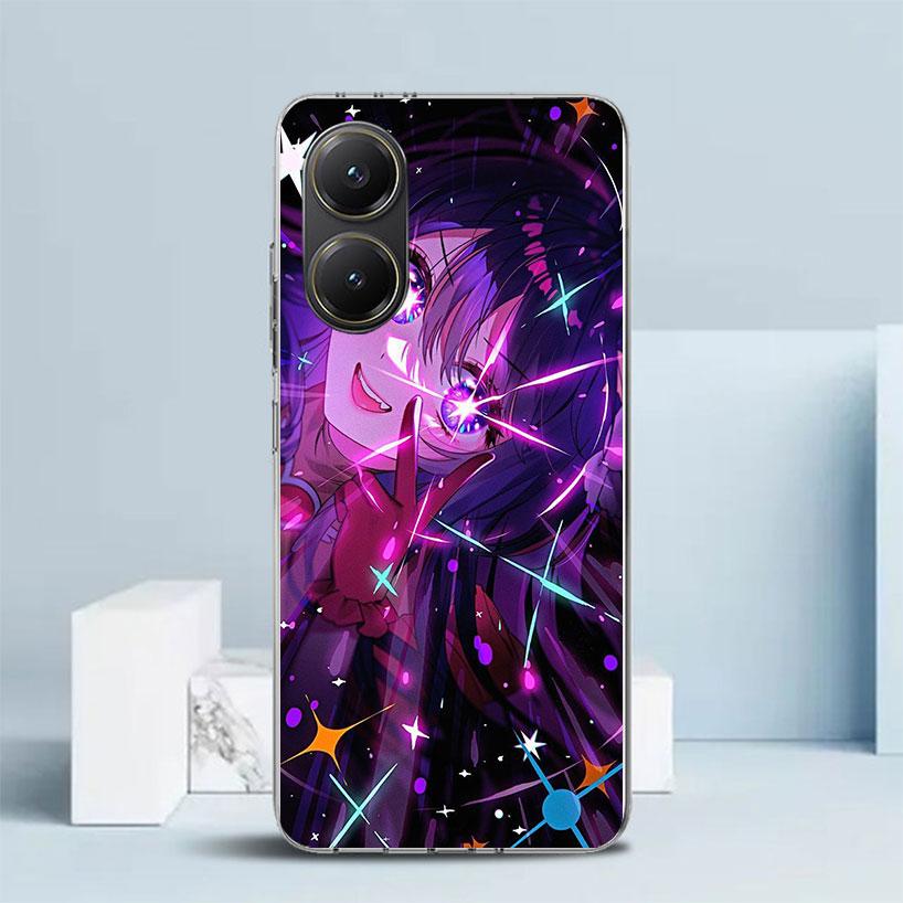 Oshi No Ko Soft Cover for Xiaomi Poco F7 Ultra X7 X6 X5 Pro M7 Phone Case Redmi 15 15C 13 13C 12 12C 10 10C Print Shell Poco X7