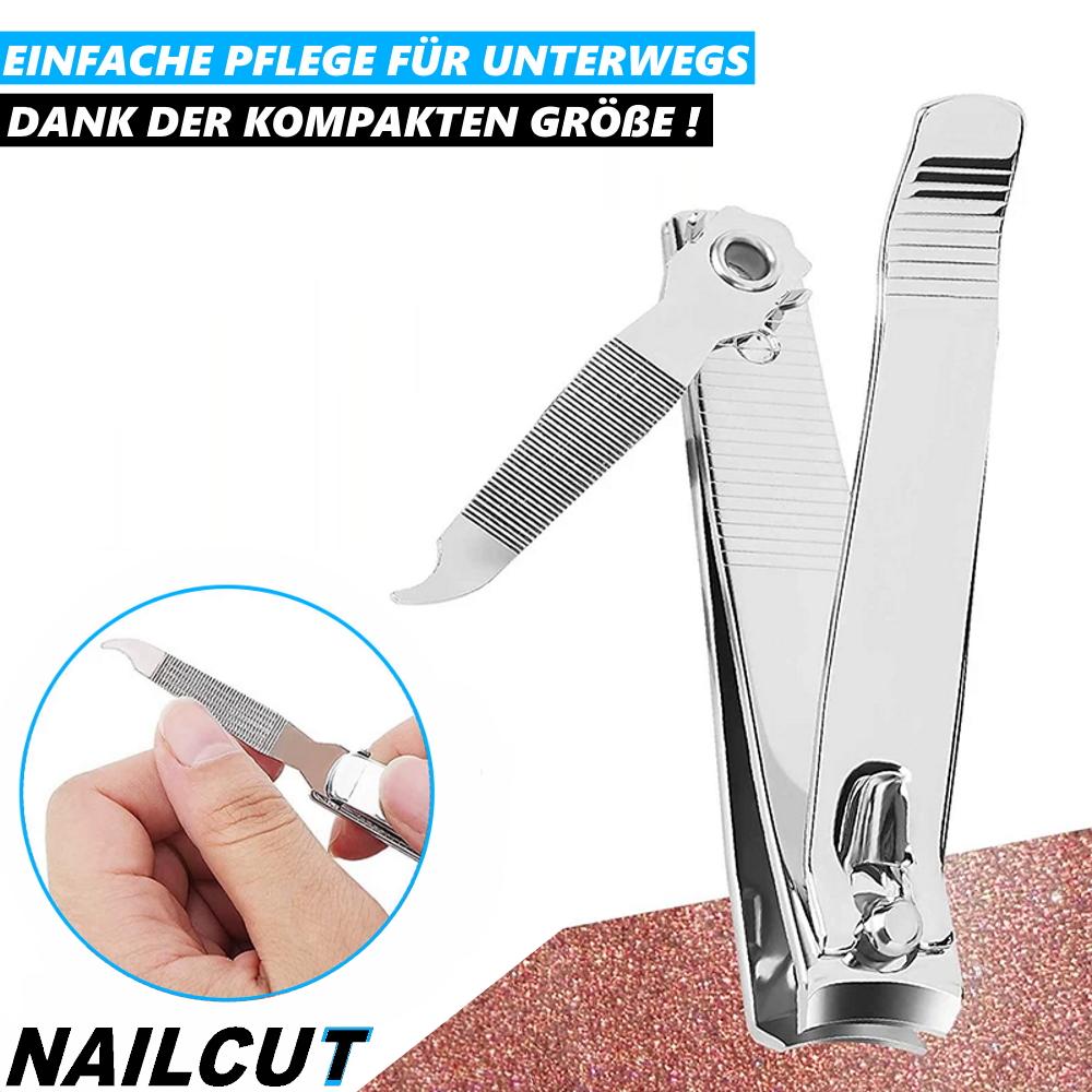 NAILCUT Nail Clippers Nail Nippers Nail File Cuticle Pusher Nail Cutter