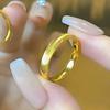Bague simple œil de chat luxe léger Bague simple œil de chat ondulé Bijoux pour femme