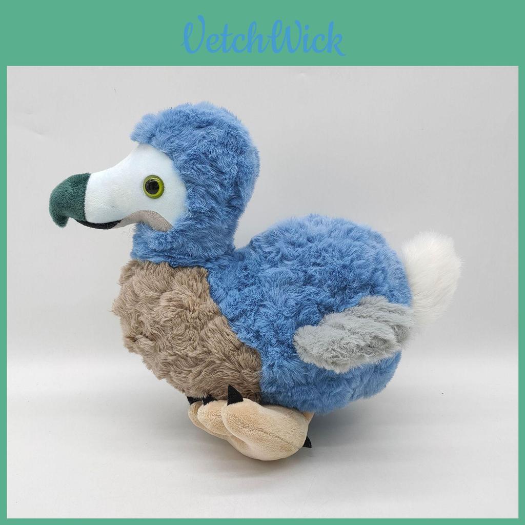 Plushy 23*20cm Dodo Toy Blue Bird Soft Stuffed Doll For Kid Xmas Gift Home Decor