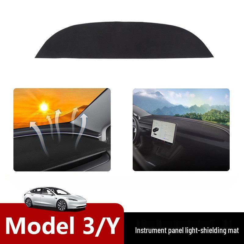 Universal Tesla Model 3/Y/YL Sunshade for Dashboard and Center Console