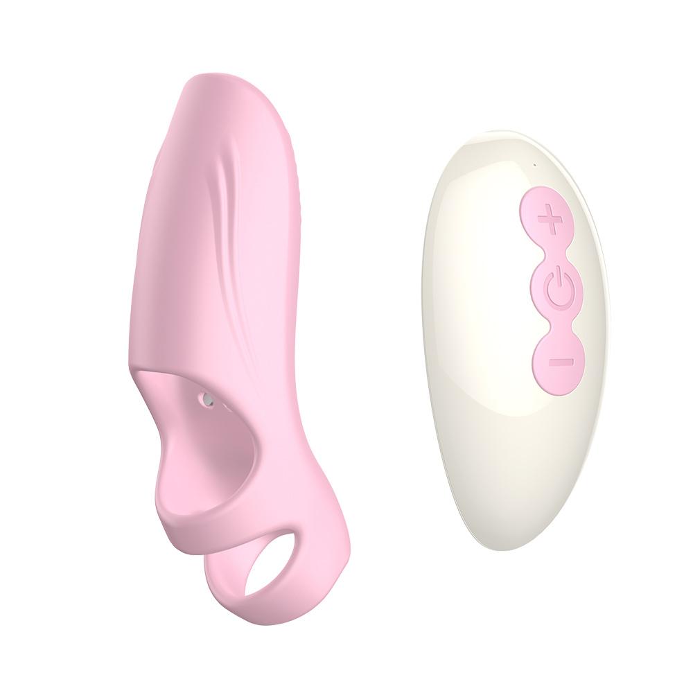 9 Frequency Wireless Remote Control Finger Cots Vibrator Men And Women Finger Sets Bullet Clit Vibrators Sex Toys For Women