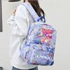 3Pcs/set Christmas K-pop Printed Backpack Handbag Pencil Case for Teenager Student Girl Boy Bookbag Schoolbag Women Large Capacity Travel Bag Kid Gift